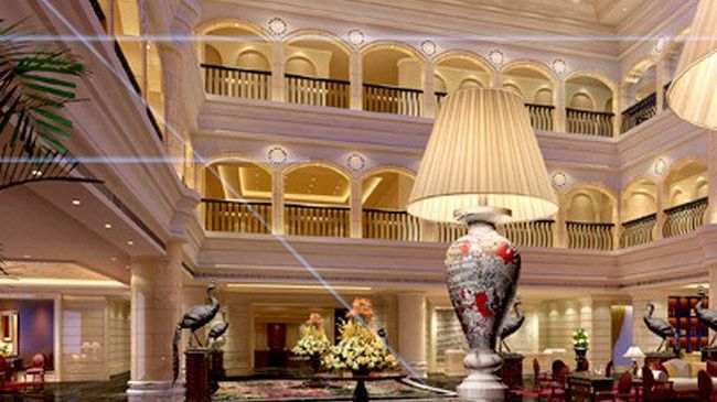 Luxury Blue Horizon Hotel Dongying Interior photo