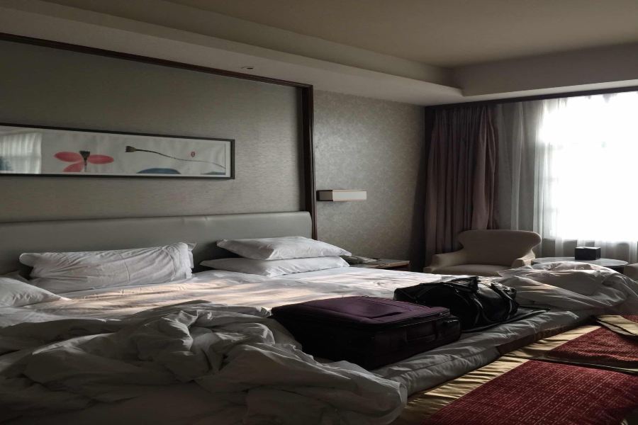 Luxury Blue Horizon Hotel Dongying Exterior photo