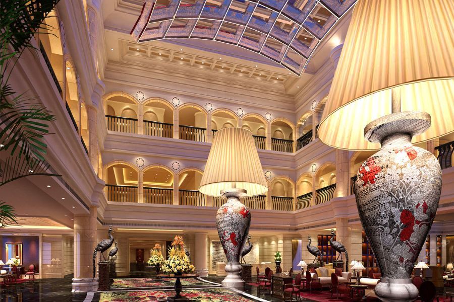 Luxury Blue Horizon Hotel Dongying Exterior photo